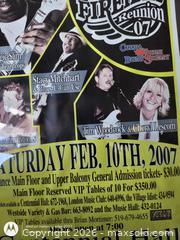 MaxSold Auction: 2007 Blues Concert Framed Poster, 24 x 36 in - Kingston (Ontario, Canada) SELLER MANAGED Downsizing Online Auction -  Railway Street