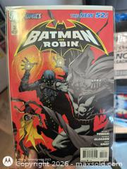 MaxSold Auction: Batman and Robin #3 (2012) DC Comics Single Issue - Kingston (Ontario, Canada) SELLER MANAGED Downsizing Online Auction -  Railway Street