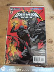 MaxSold Auction: Batman and Robin #3 (2012) DC Comics Single Issue - Kingston (Ontario, Canada) SELLER MANAGED Downsizing Online Auction -  Railway Street