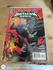 MaxSold Auction: Batman and Robin #3 (2012) DC Comics Single Issue - Kingston (Ontario, Canada) SELLER MANAGED Downsizing Online Auction -  Railway Street