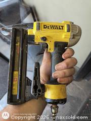 MaxSold Auction: DeWalt Pneumatic 18-Gauge Nailer/Stapler - Kingston (Ontario, Canada) SELLER MANAGED Downsizing Online Auction -  Railway Street