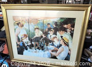 MaxSold Auction: Framed Giclée Reproduction Attributed to Pierre-Auguste Renoir - Kingston (Ontario, Canada) SELLER MANAGED Downsizing Online Auction -  Railway Street