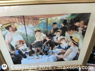 MaxSold Auction: Framed Giclée Reproduction Attributed to Pierre-Auguste Renoir - Kingston (Ontario, Canada) SELLER MANAGED Downsizing Online Auction -  Railway Street