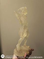 MaxSold Auction: Resin Translucent Amber clear Clown/Jester Figurine, 10–14 in - Kingston (Ontario, Canada) SELLER MANAGED Downsizing Online Auction -  Railway Street