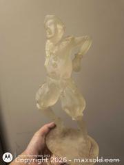 MaxSold Auction: Resin Translucent Amber clear Clown/Jester Figurine, 10–14 in - Kingston (Ontario, Canada) SELLER MANAGED Downsizing Online Auction -  Railway Street
