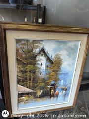 MaxSold Auction: Signed Giclée Print Landscape/City Scene in Wood Frame (18–24") - Kingston (Ontario, Canada) SELLER MANAGED Downsizing Online Auction -  Railway Street