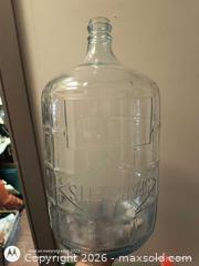 MaxSold Auction: Sparkletts Embossed Clear 5-Gallon Glass Carboy Wine Jug - Kingston (Ontario, Canada) SELLER MANAGED Downsizing Online Auction -  Railway Street