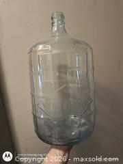 MaxSold Auction: Sparkletts Embossed Clear 5-Gallon Glass Carboy Wine Jug - Kingston (Ontario, Canada) SELLER MANAGED Downsizing Online Auction -  Railway Street