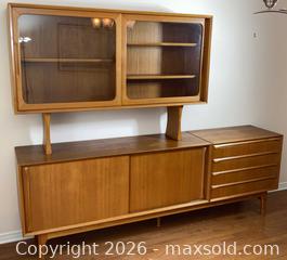 MaxSold Auction: Mid-Century Teak Credenza  - Ottawa (Ontario, Canada) PARTNER MANAGED Downsizing Online Auction - Sunview Drive