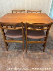 MaxSold Auction: MCM Teak Dining Set  - Toronto (Ontario, Canada) SELLER MANAGED Estate Sale Online Auction -  James Park Square