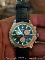 MaxSold Auction: Vintage Breitling Colt Chronograph watch  - Mississauga (Ontario, Canada) SELLER MANAGED Downsizing Online Auction - Summerville Court (STORAGE)