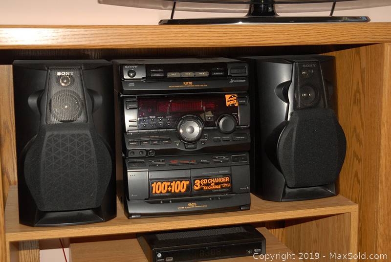 sony 3 cd changer music system