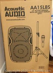 acoustic audio aa15lbs