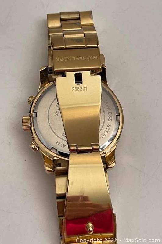 Michael kors sale watch 258801