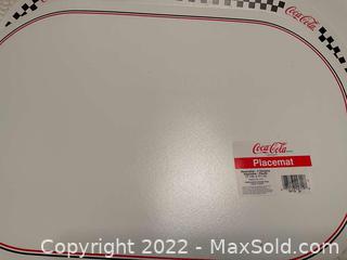 Coca Cola Reversible Placemats Auction Maxsold