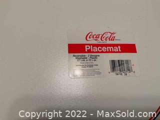 Coca Cola Reversible Placemats Auction Maxsold