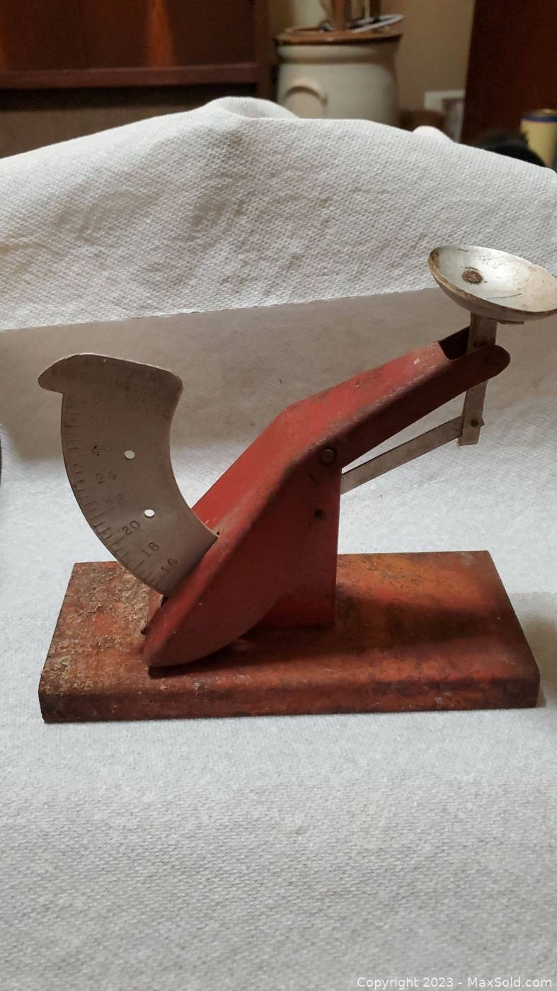 Antique Egg Scale 