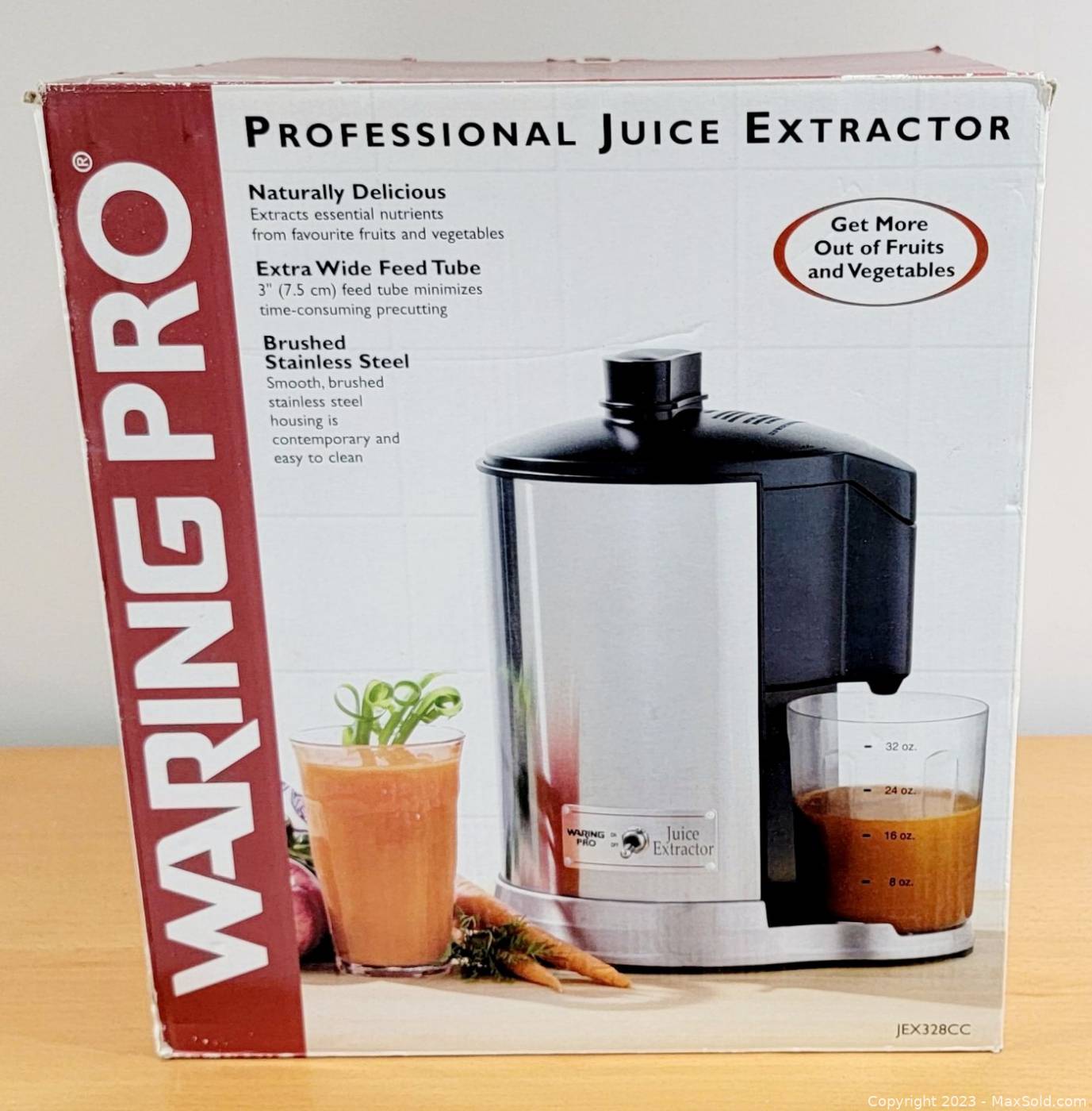 Waring pro jex328 health hotsell juice extractor