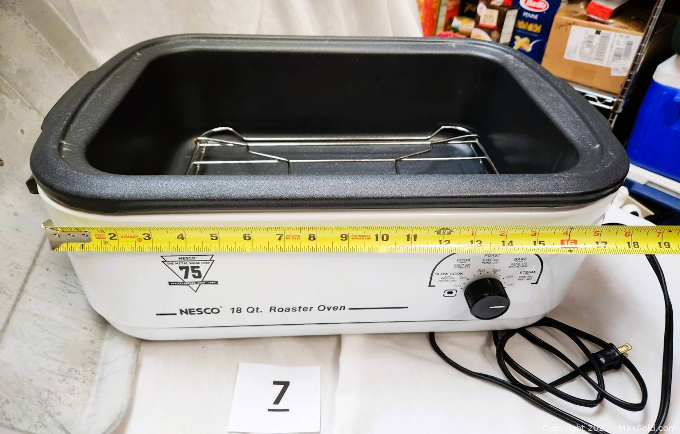 Nesco 18 Quart Roaster Oven Auctions