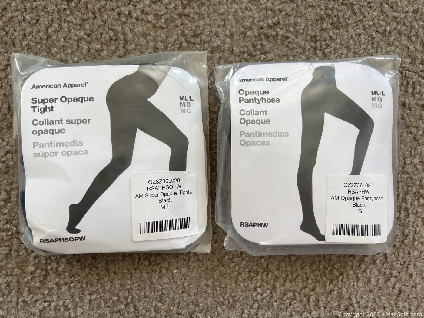 American 2024 apparel pantyhose