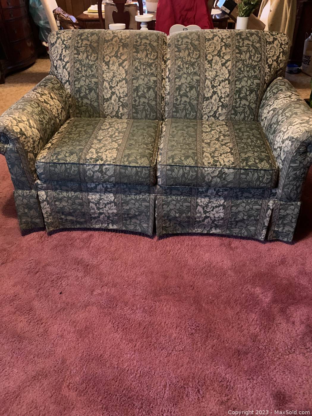 Vintage shop davenport sofa