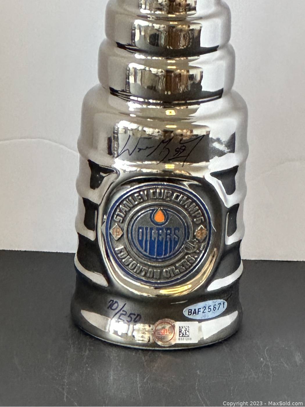 Edmonton Oilers Mini Stanley Cup Replica Trophy