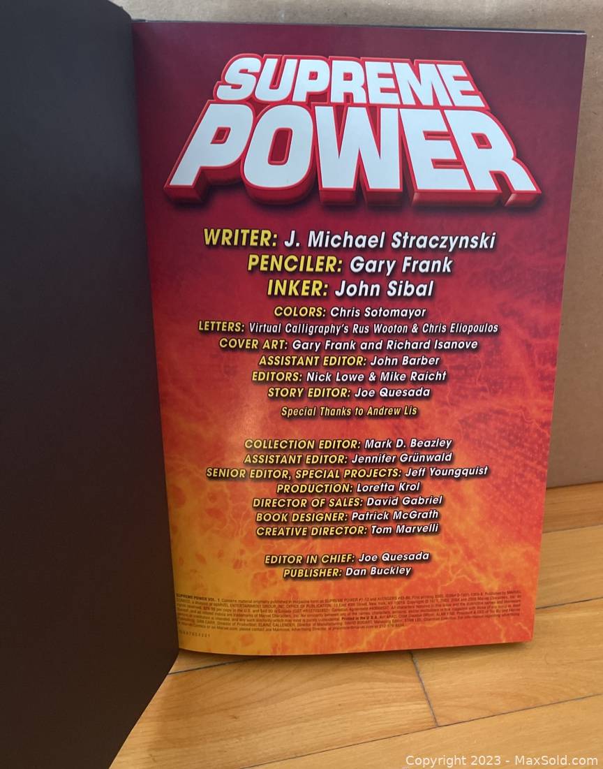 2 Graphic Novels - Supreme Power | MaxSold