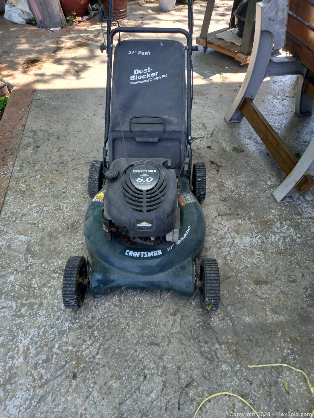 Craftsman 6.0 lawn discount mower 21 mulcher