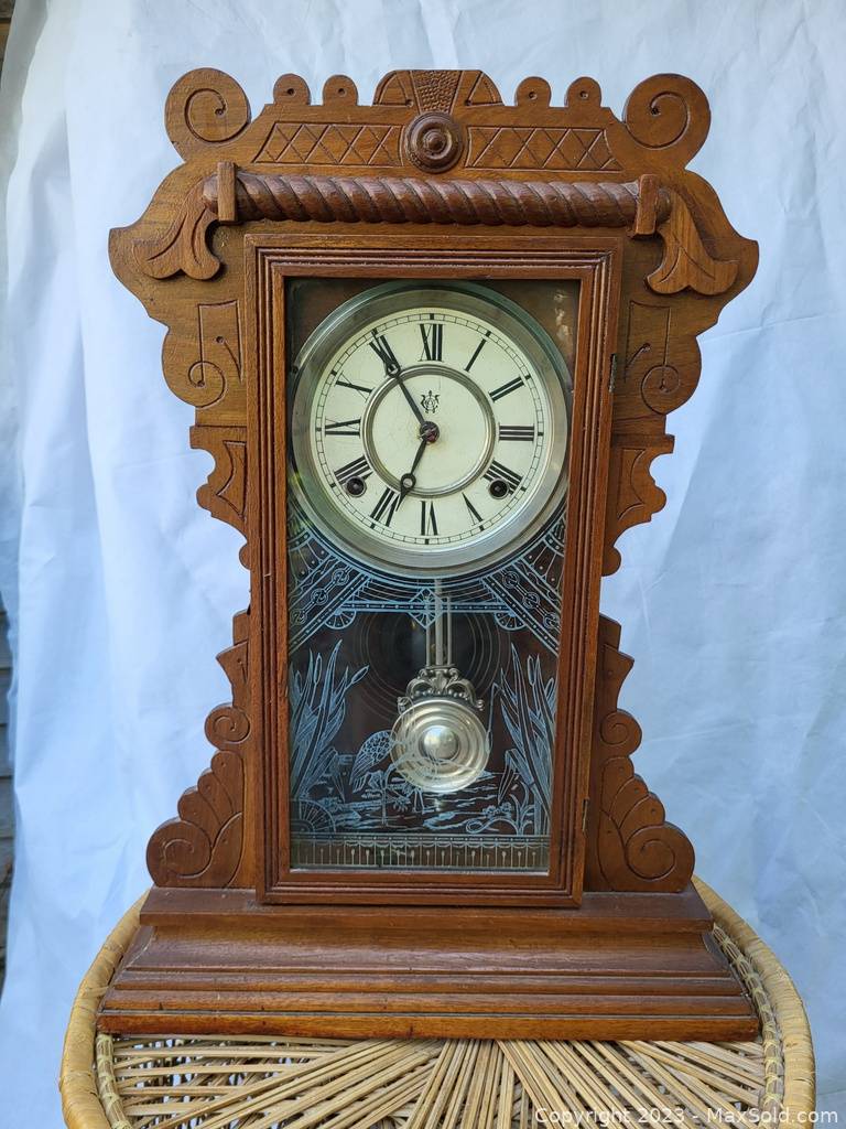Late 1800's Waterbury Mantel Clock