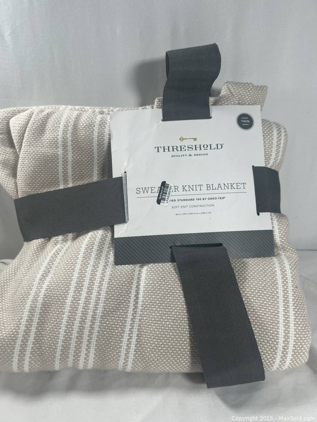 Threshold on sale sweater blanket