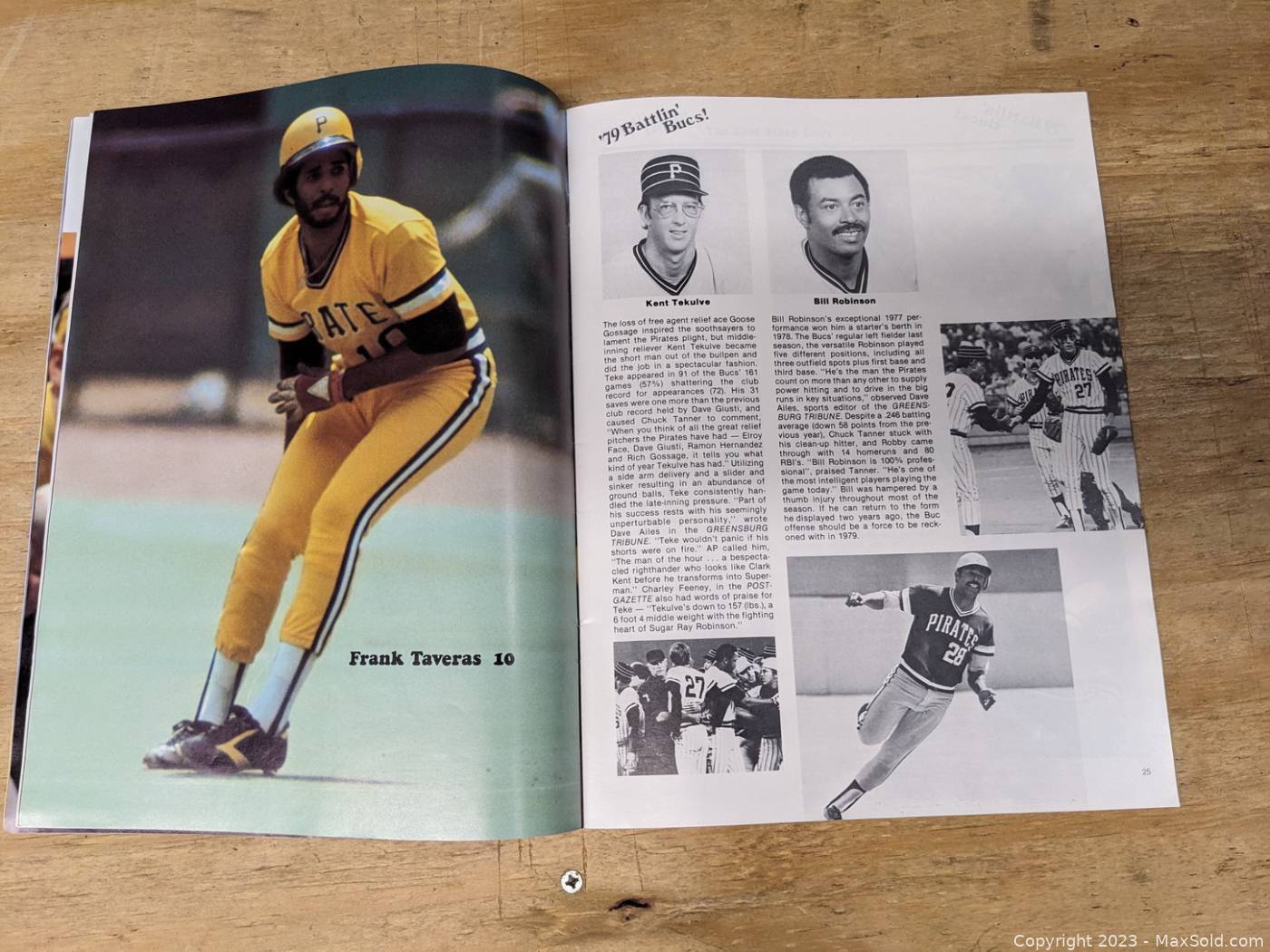 1979 Pittsburgh Pirates Yearbook