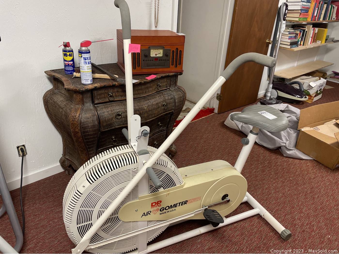 Dp air gometer online exercise bike