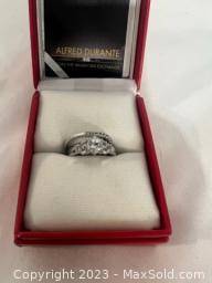NIB Express Your Love I Love You Always Topaz Stacking Ring Set