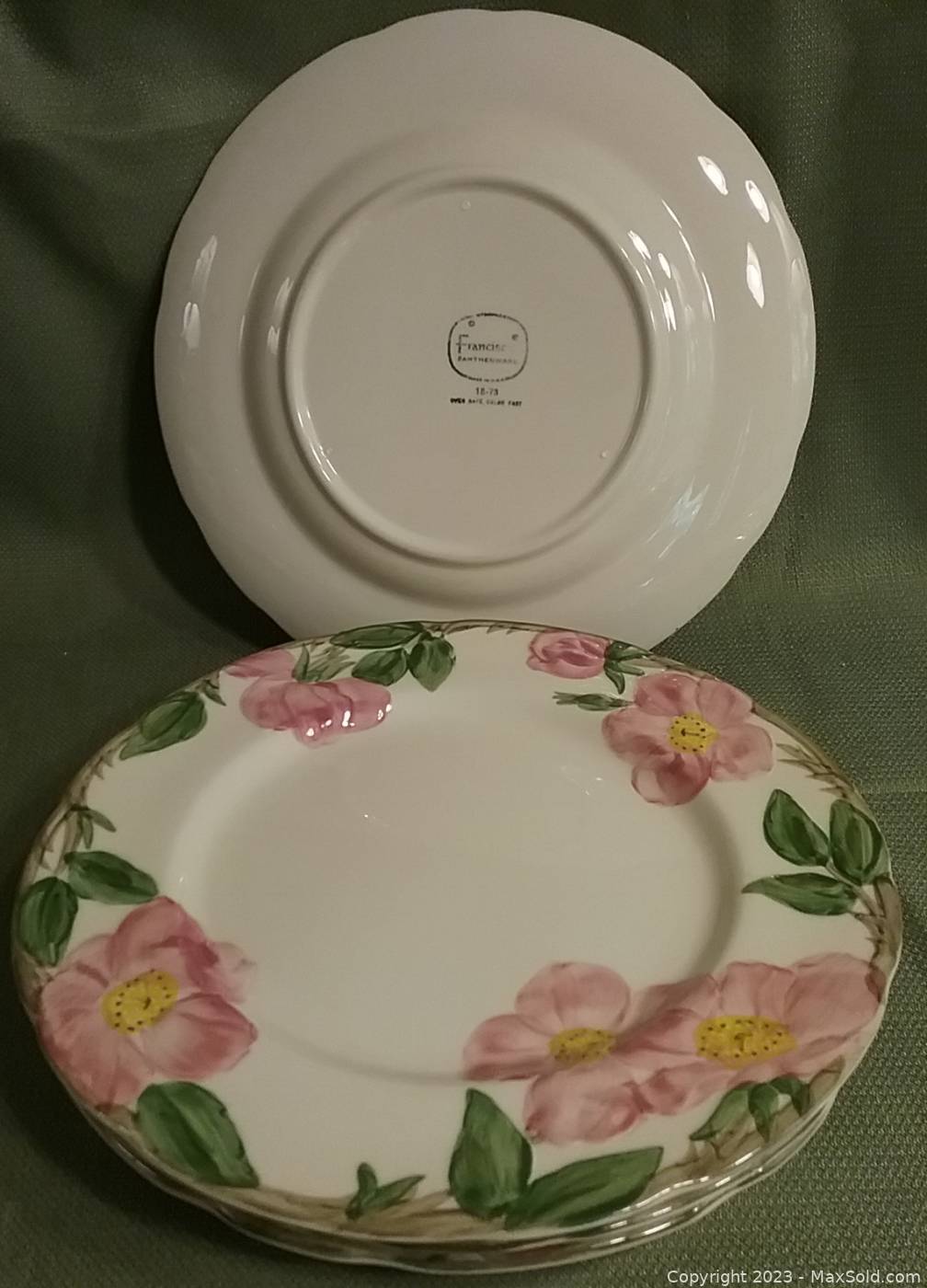 Desert rose plates outlet franciscan