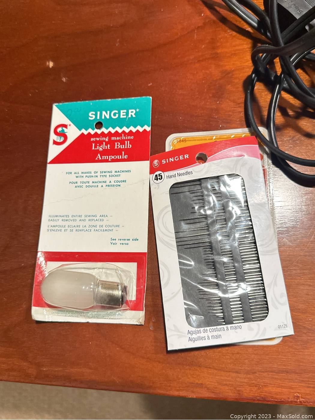Ampoule pour machines Singer