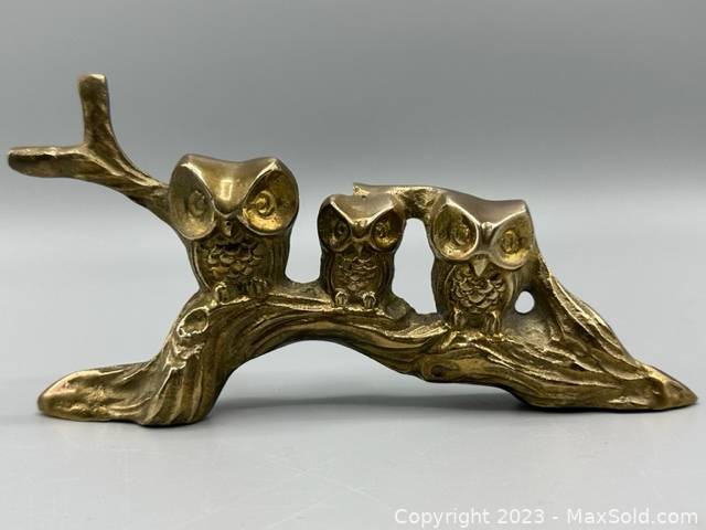 Lot Vintage & Antique Brass Decorative Items