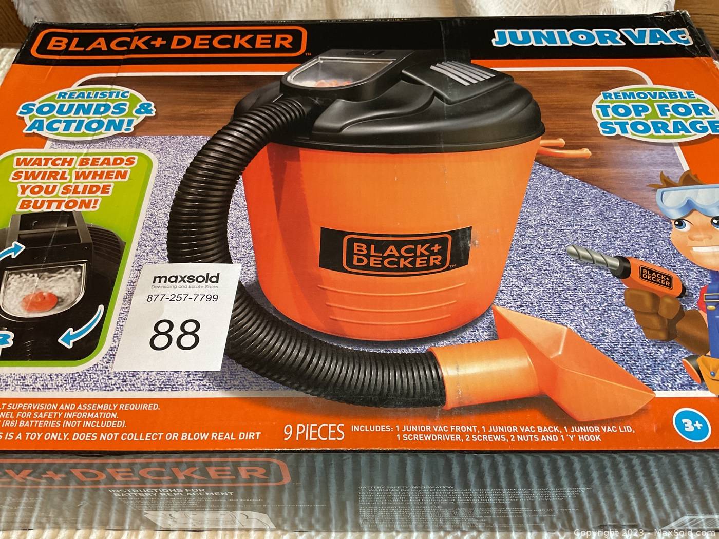 Black and decker junior 2024 vac