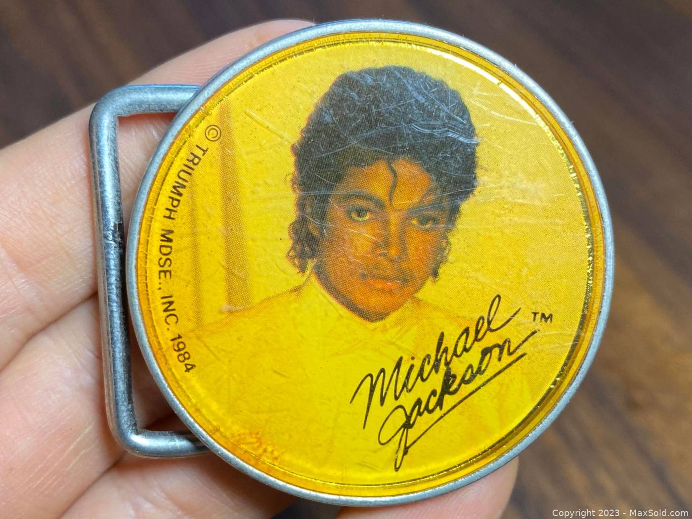 Michael jackson belt buckle store