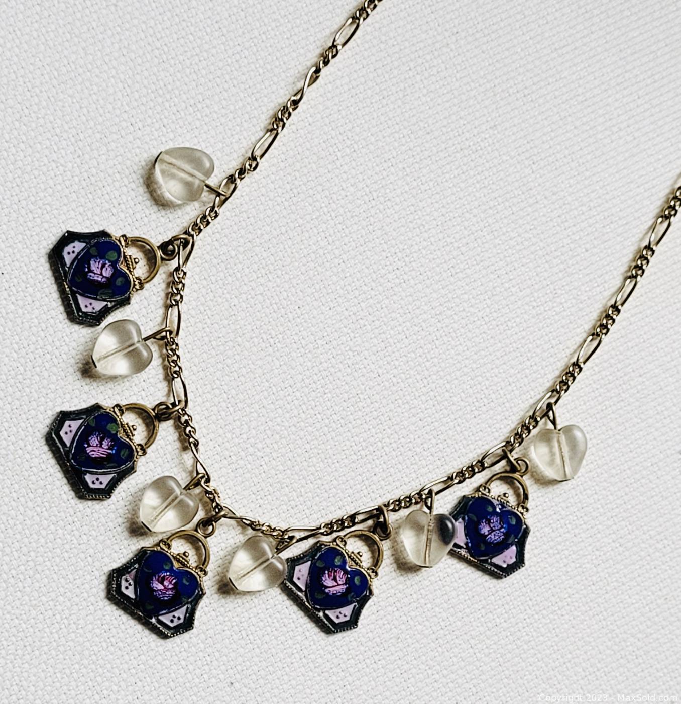 Pididdly links heart necklace store