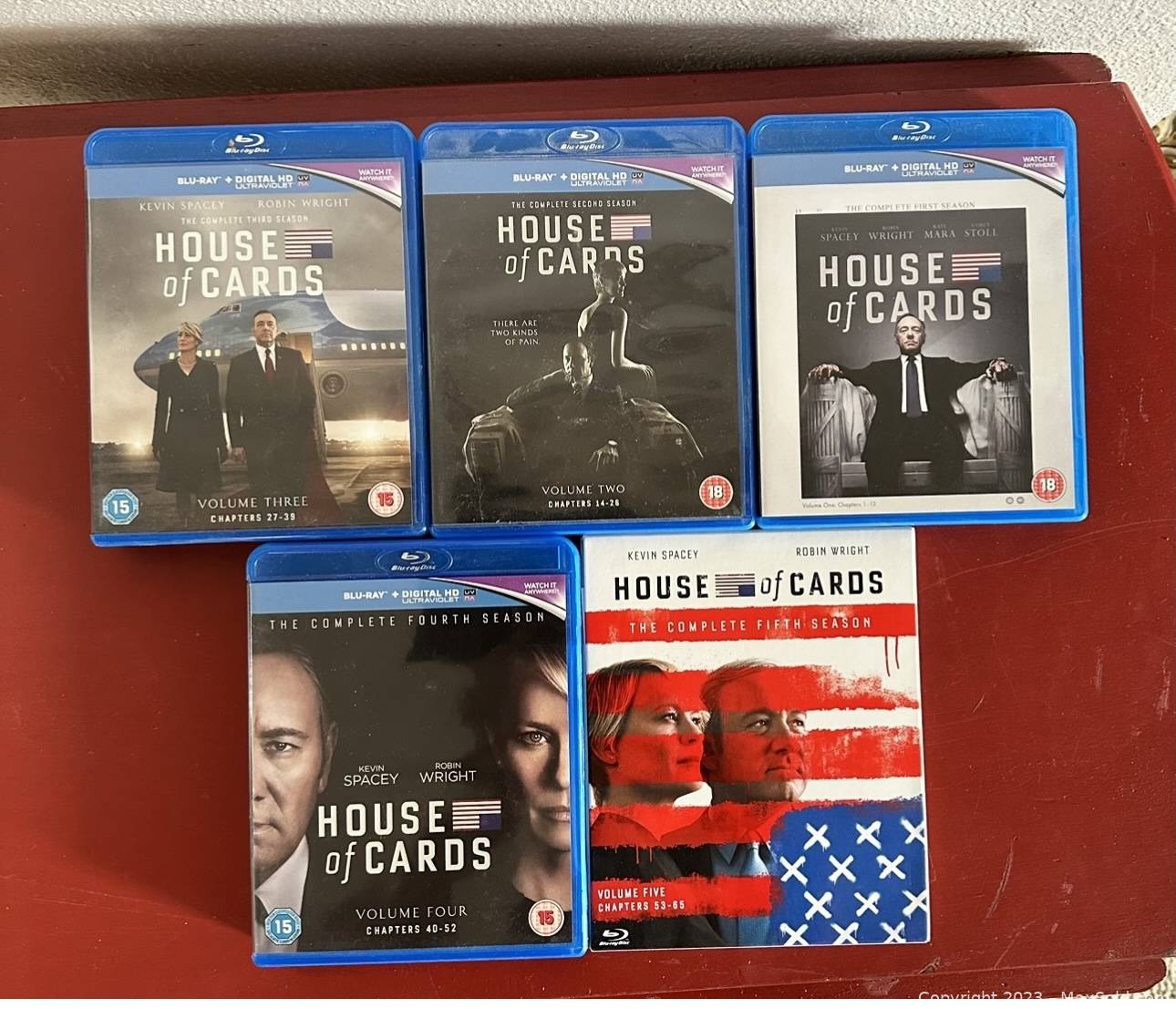 House of Cards movies | MaxSold