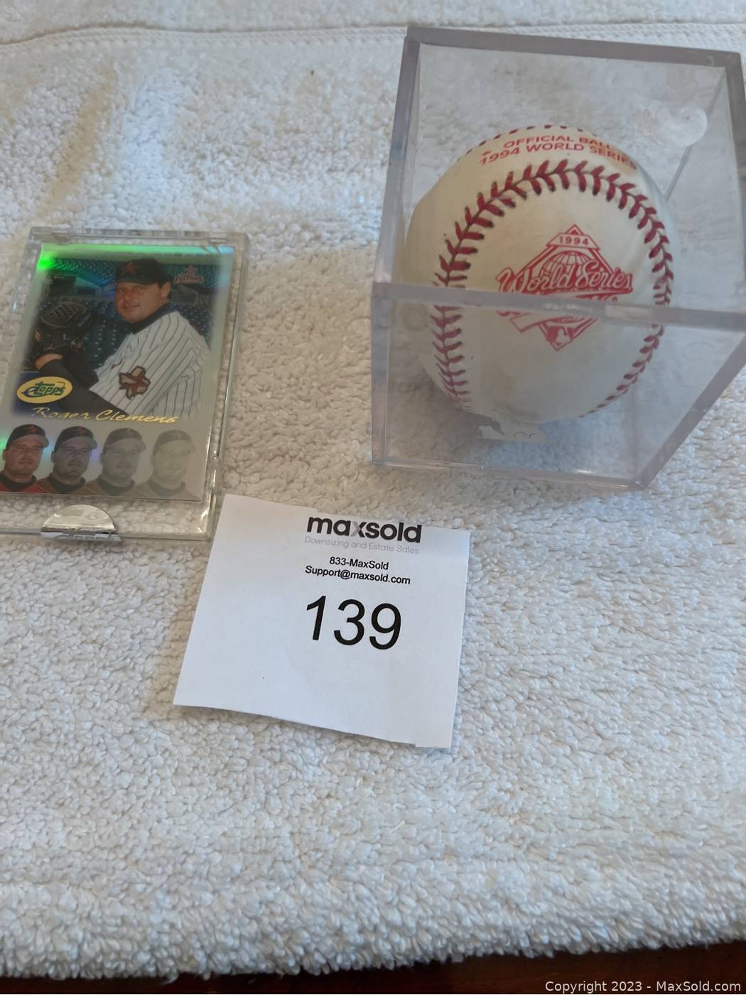 1994 world series baseball products for sale