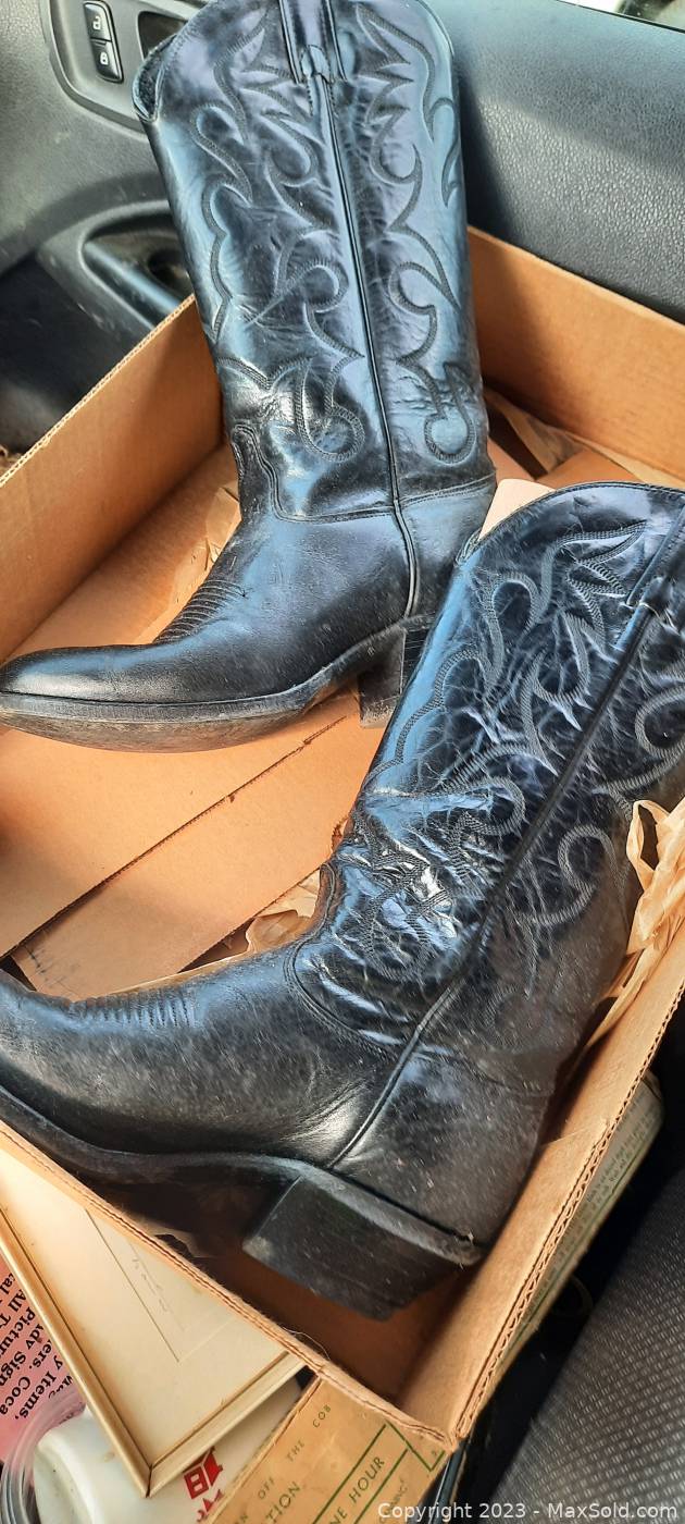 Used ladies discount western boots