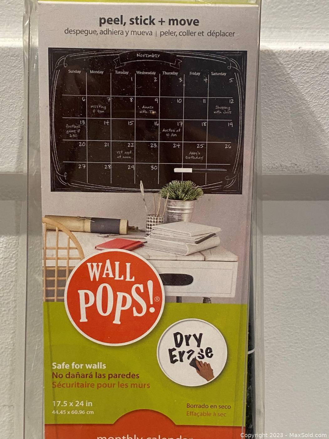 Wall Pop Calendar