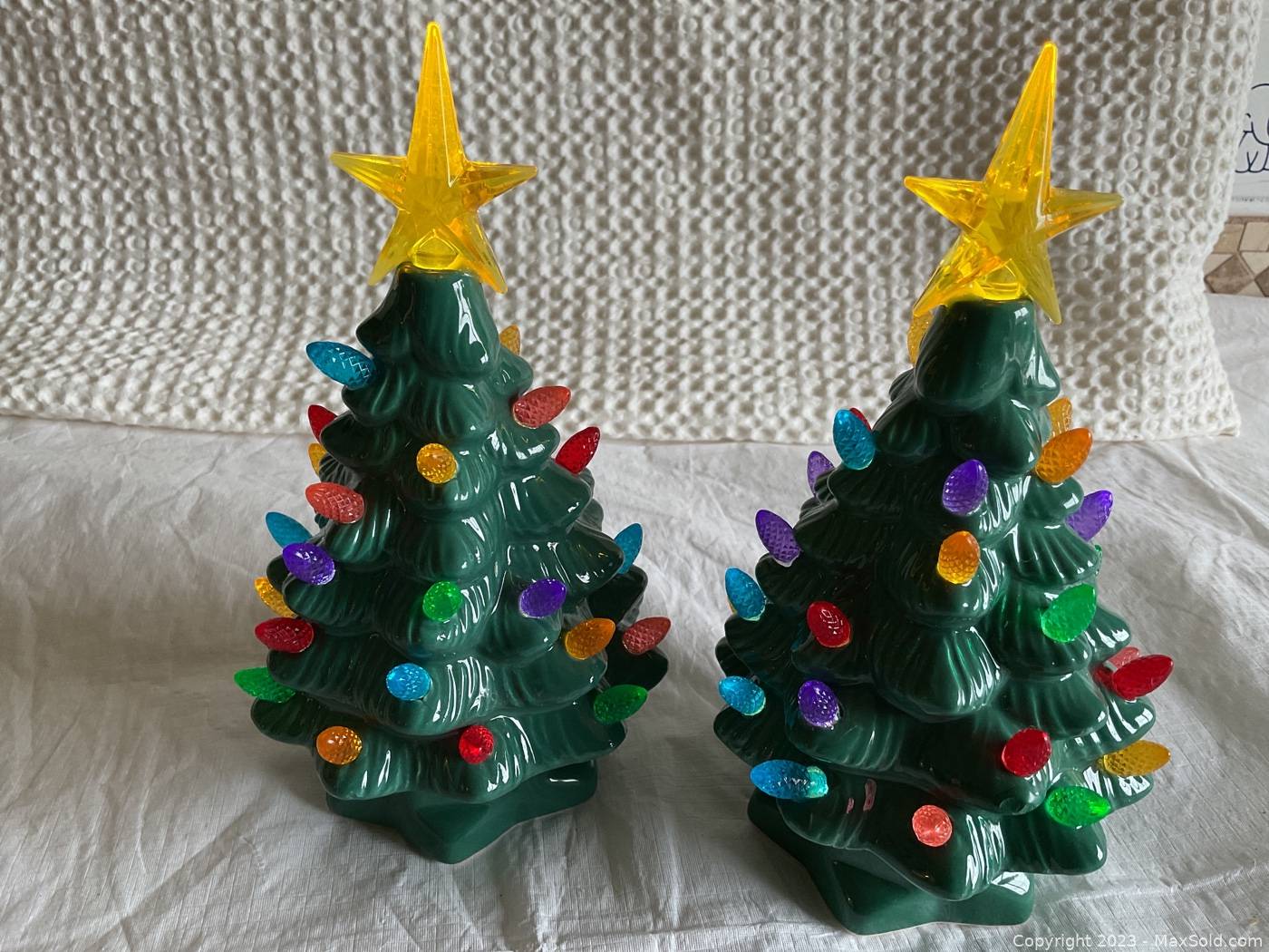 Ceramic Christmas Trees That Light Up