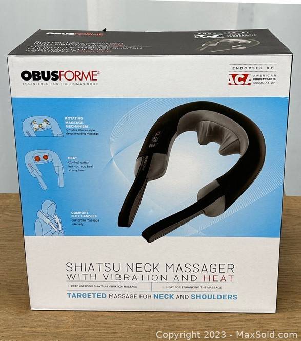 Obusforme neck 2025 massager