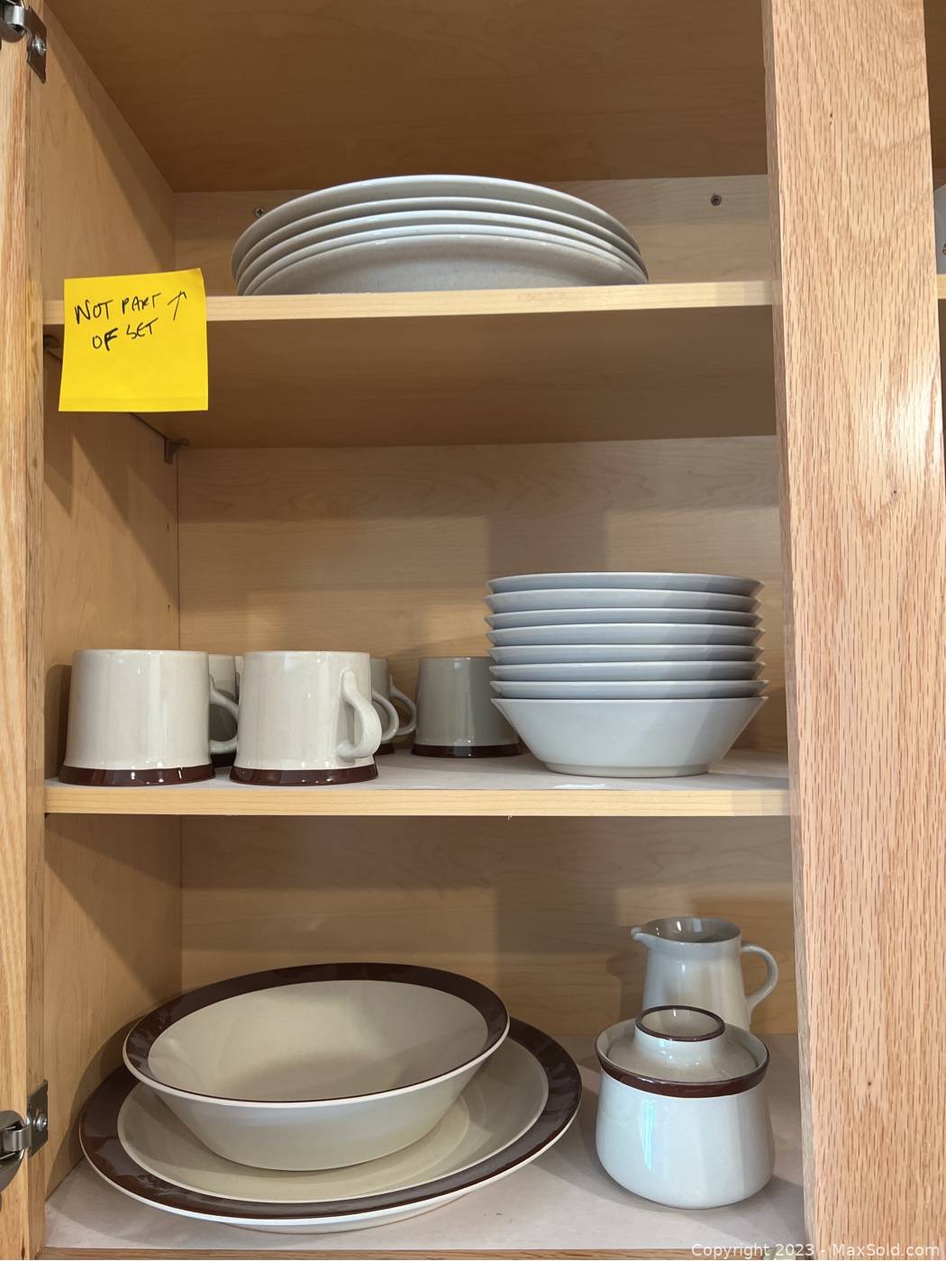 Large dinnerware deals sets sale