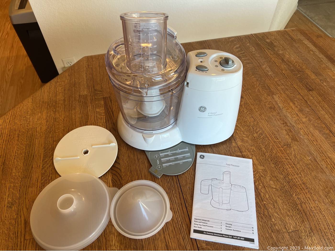 GE Food Processor Auction  Crowning Touch Auction Gallery