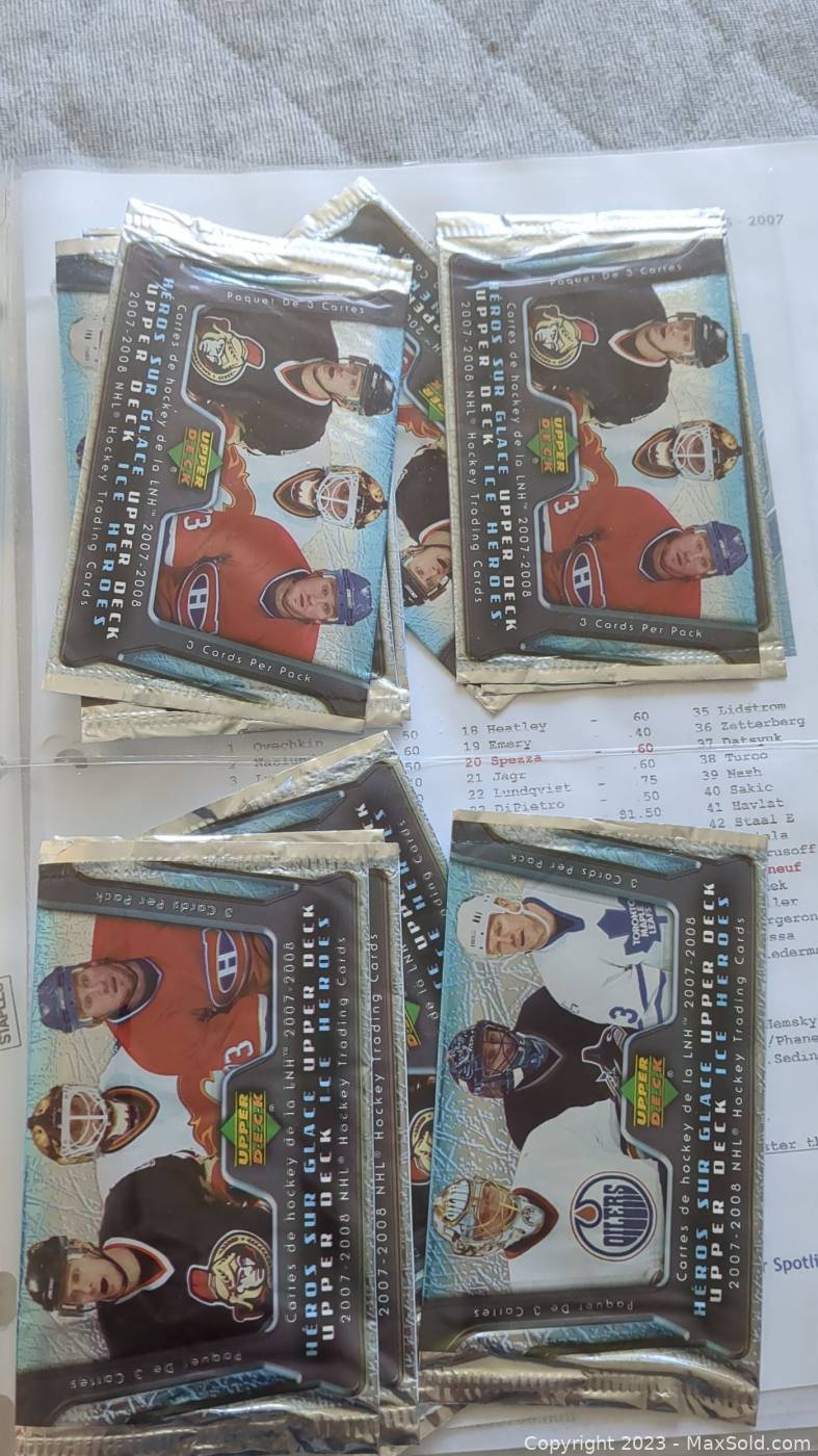 2007-08 McDonalds Hockey Cards