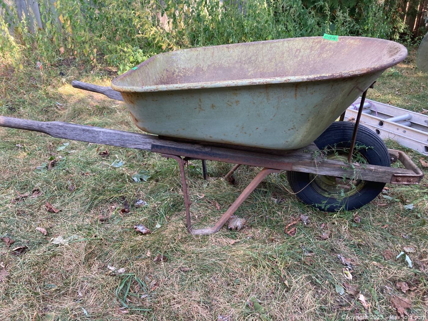 Antique wheelbarrow for sale deals near me