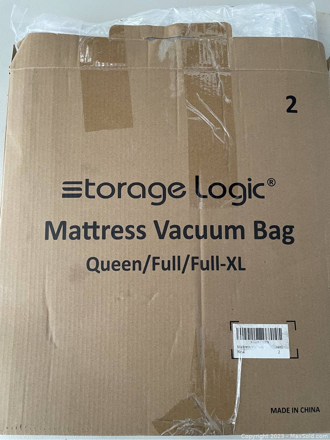 New In The Box Storage Logic Mattress Vacuum Bag Queen/Full/Full XL Sealed